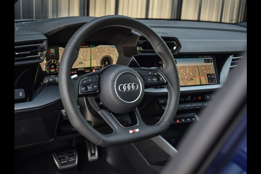 Audi A3 Sportback 45 TFSI e S EDITION COMPETITION | PANORAMADAK | S-SEATS | ADAPTIVE CRUISE | SONOS SOUND | CAMERA | BLACK-OPTIC | AMBIA