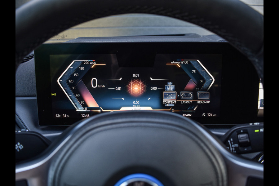 BMW i4 eDrive40 High EXECUTIVE 84 kWh | M-SPORT | SCHUIFDAK | SHADOW-LINE | NL- AUTO | CAMERA | HEAD-UP | TREKHAAK | MEMORY SEATS | AMB