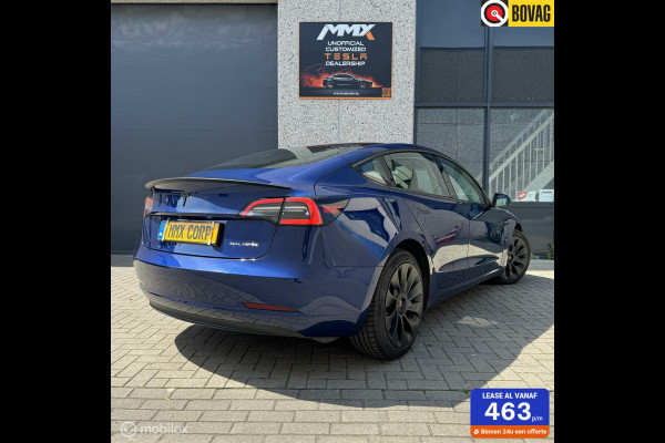 Tesla Model 3 Long Range 78kwh BLAUW MMX PACK