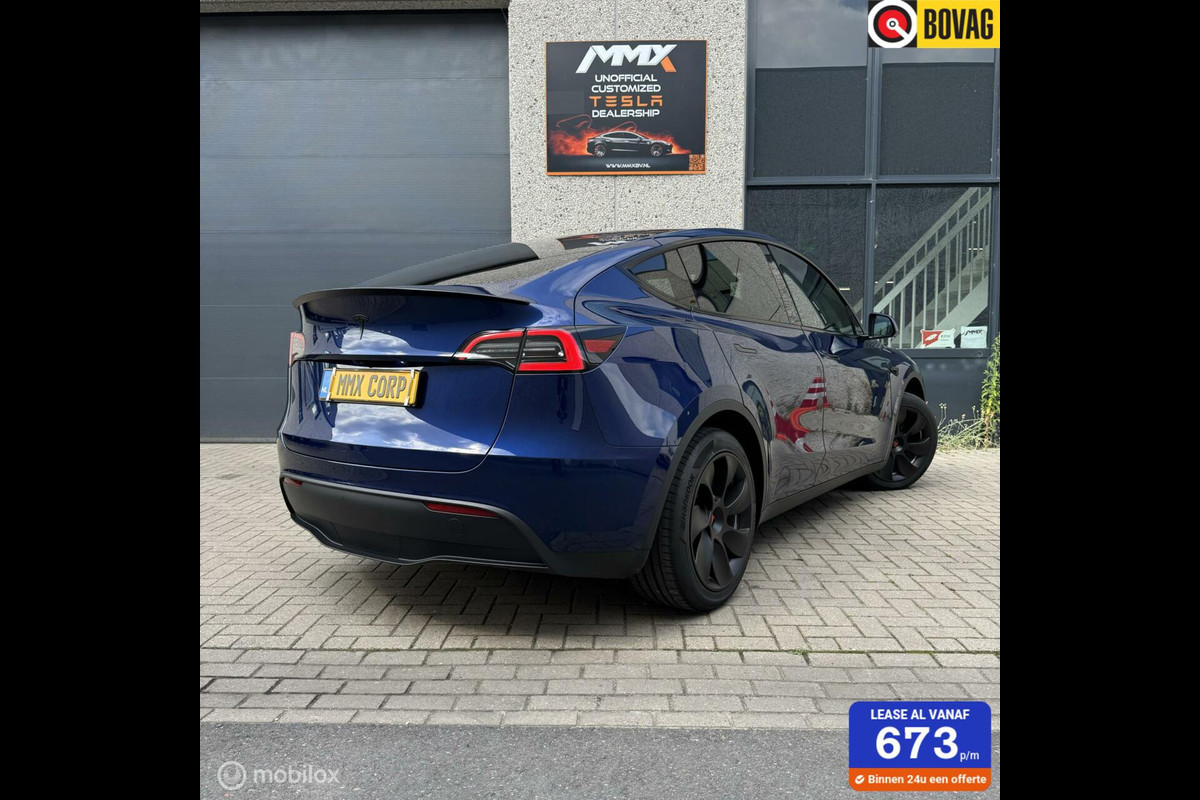 Tesla Model Y Long Range RWD MiG BLAUW 78KWH MMX PACK Tesla Model Y Long Range RWD MiG BLAUW 78KWH MMX PACK