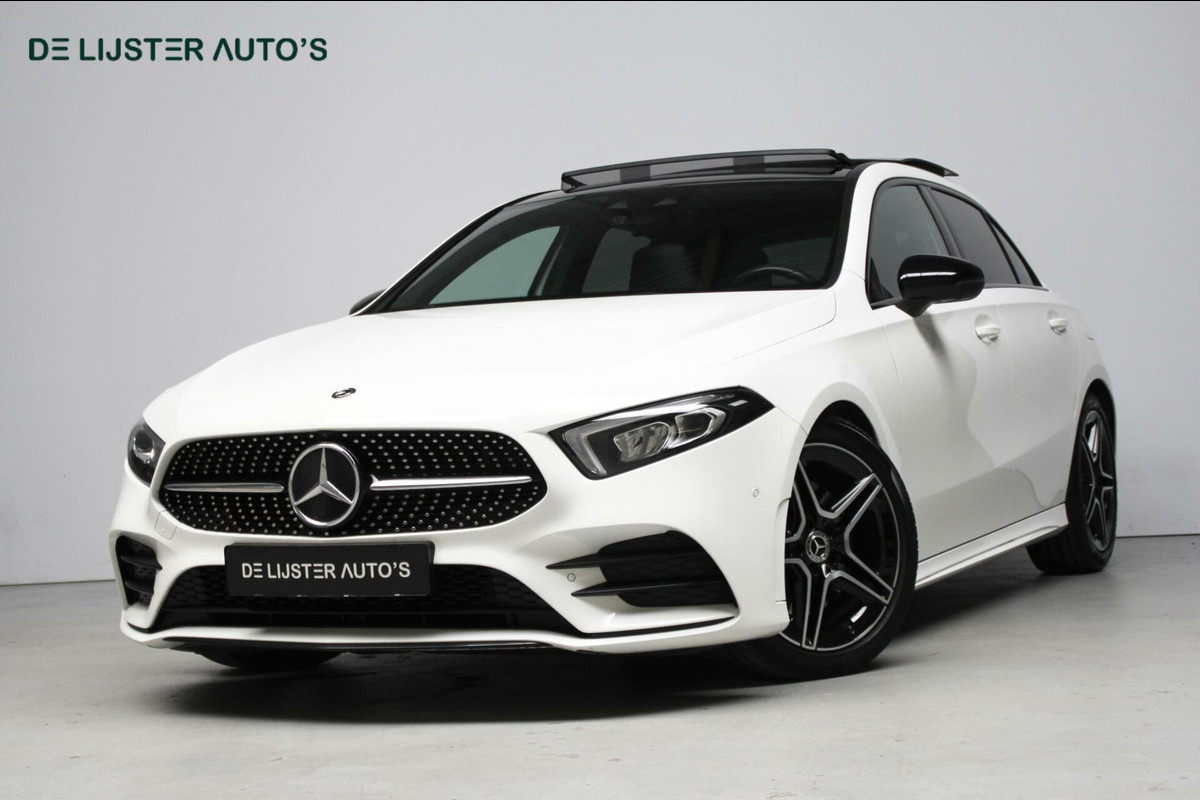Mercedes-Benz A-Klasse 220 AMG Automaat 191 PK |PANORAMADAK, WIDESCREEN, 360 CAMERA, NIGHT PAKKET, STOELVERWARMING, PDC, LED| Mercedes-Benz A-Klasse 220 AMG Automaat 191 PK |PANORAMADAK, WIDESCREEN, 360 CAMERA, NIGHT PAKKET, STOELVERWARMING, PDC, LED|