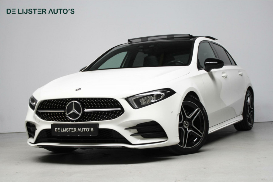 Mercedes-Benz A-Klasse 220 AMG Automaat 191 PK |PANORAMADAK, WIDESCREEN, 360 CAMERA, NIGHT PAKKET, STOELVERWARMING, PDC, LED|