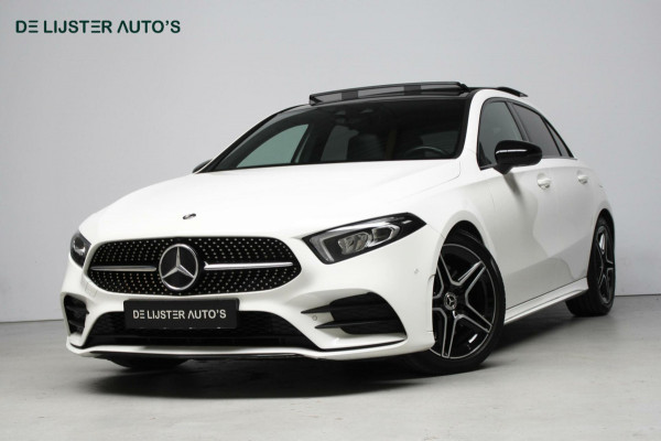 Mercedes-Benz A-Klasse 220 AMG Automaat 191 PK |PANORAMADAK, WIDESCREEN, 360 CAMERA, NIGHT PAKKET, STOELVERWARMING, PDC, LED|