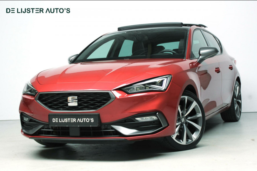 Seat Leon 1.5 eTSI FR Sport Automaat 150 PK |PANO, VIRTUAL, CARPLAY, ACC, CAMERA, LED, SFEER, PDC|