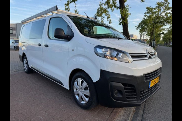 Citroën Jumpy 2.0 BlueHDI 120 Club XL Dubbel Cabine Lange Uitvoering Airco,Cruisecontrol,Navigatie Euro6