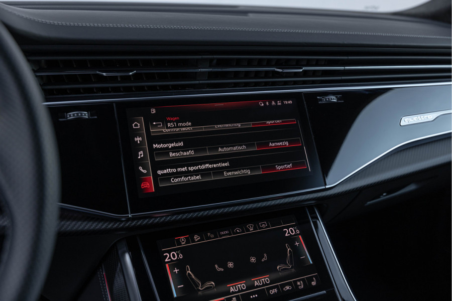 Audi RSQ8 4.0 TFSI 600pk Quattro Pano Keramisch Dynamic plus B&O Standkachel Carbon