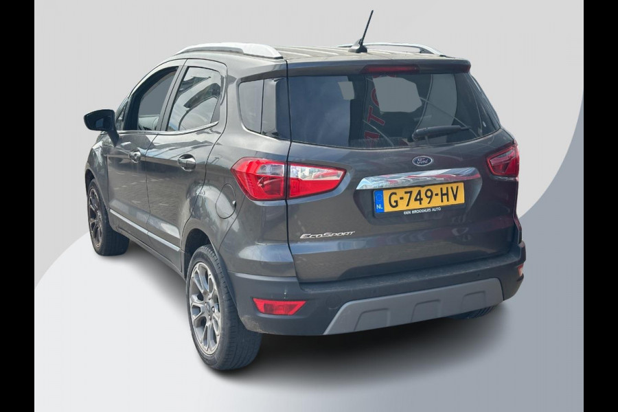 Ford EcoSport 1.0 EcoBoost Titanium | Navigatie | Winter Pack | Camera | Dodehoeksensoren | 17 inch | Privacy glass