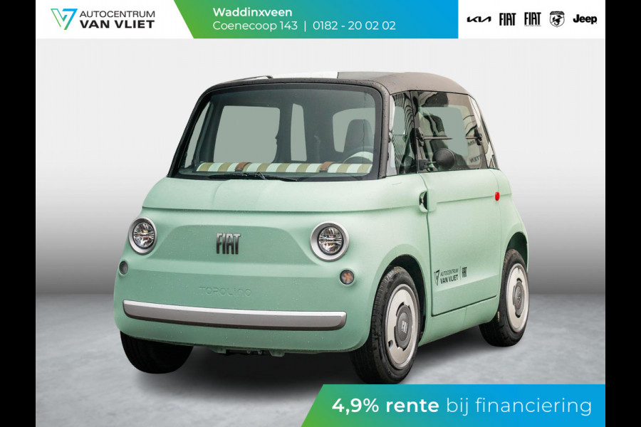 Fiat TOPOLINO Base | Uit voorraad leverbaar | Actieradius 75km