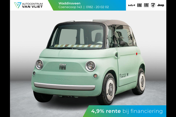 Fiat TOPOLINO Base | Uit voorraad leverbaar | Actieradius 75km
