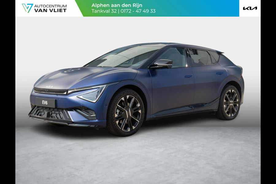 Kia Ev6 GT-Line 84 kWh Yacht Blue Matte: alleen bij ons en direct leverbaar | UNIEKE KLEUR