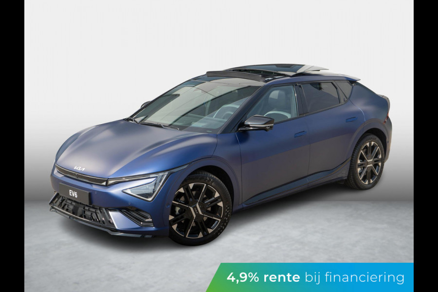 Kia Ev6 GT-Line 84 kWh Yacht Blue Matte: alleen bij ons en direct leverbaar | UNIEKE KLEUR