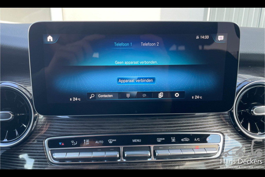 Mercedes-Benz Eqv Lang Avantgarde Navi 360° Camera 7-Zits Leder MBUX Apple Carplay / Android Auto Fabrieksgarantie!