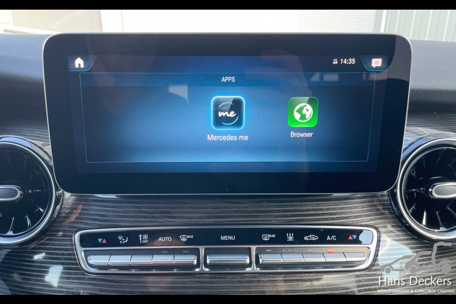 Mercedes-Benz Eqv Lang Avantgarde Navi 360° Camera 7-Zits Leder MBUX Apple Carplay / Android Auto Fabrieksgarantie!