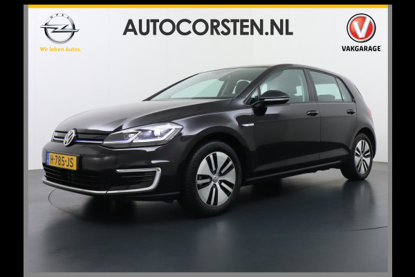Volkswagen e-Golf AUT. Adaptive Cruise Apple Carplay Android Navi Climatronic Pdc Led Regen-Lichtsensor 36kWh Bluetooth Car-Net App-Connect E-DITION 1e Eigenaar