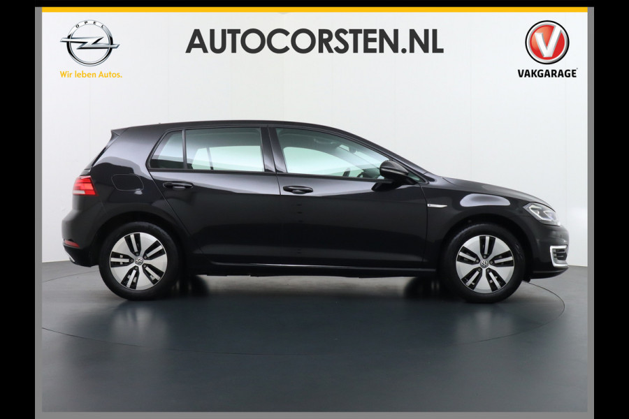 Volkswagen e-Golf AUT. Adaptive Cruise Apple Carplay Android Navi Climatronic Pdc Led Regen-Lichtsensor 36kWh Bluetooth Car-Net App-Connect E-DITION 1e Eigenaar