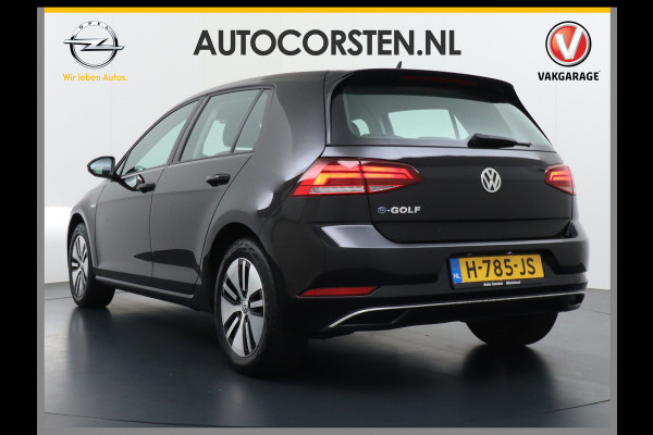 Volkswagen e-Golf AUT. Adaptive Cruise Apple Carplay Android Navi Climatronic Pdc Led Regen-Lichtsensor 36kWh Bluetooth Car-Net App-Connect E-DITION 1e Eigenaar