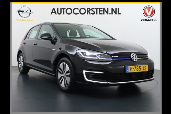 Volkswagen e-Golf AUT. Adaptive Cruise Apple Carplay Android Navi Climatronic Pdc Led Regen-Lichtsensor 36kWh Bluetooth Car-Net App-Connect E-DITION 1e Eigenaar