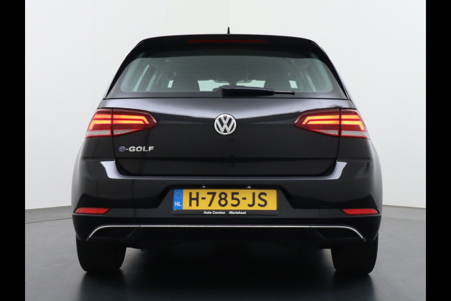 Volkswagen e-Golf AUT. Adaptive Cruise Apple Carplay Android Navi Climatronic Pdc Led Regen-Lichtsensor 36kWh Bluetooth Car-Net App-Connect E-DITION 1e Eigenaar