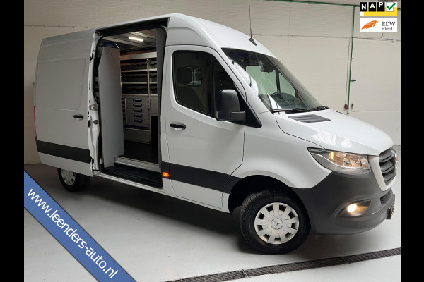 Mercedes-Benz Sprinter Servicewagen 319 3.0 CDI V6 190pk L2H2 EURO VI-D, SORTIMO KASTEN, Airco Ecc, M-BUX, Trekhaak, RIJKLAARPRIJS