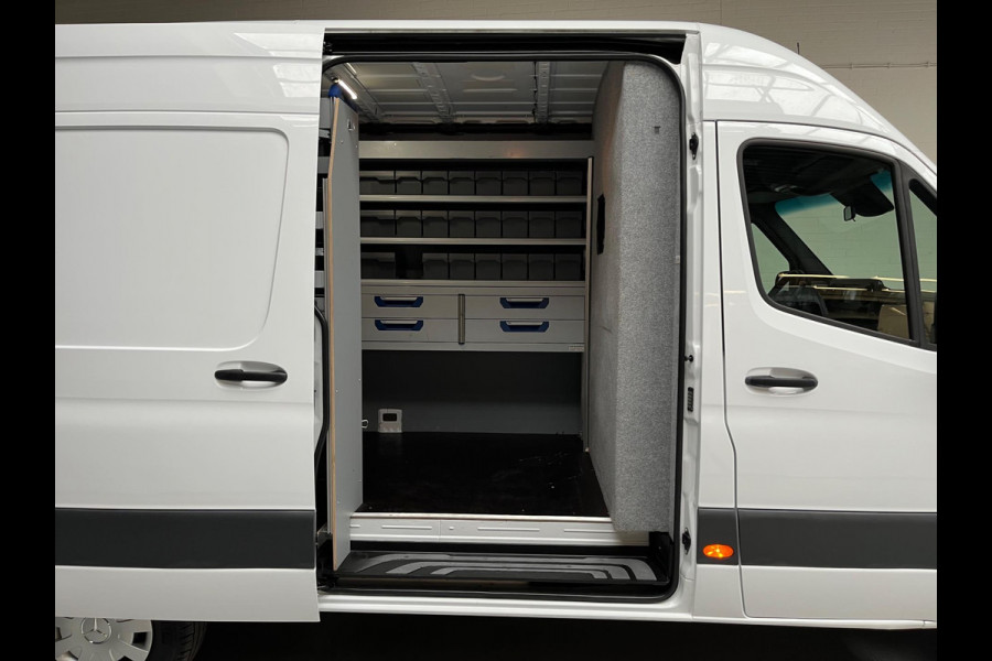 Mercedes-Benz Sprinter Servicewagen 319 3.0 CDI V6 190pk L2H2 EURO VI-D, SORTIMO KASTEN, Airco Ecc, M-BUX, Trekhaak, RIJKLAARPRIJS
