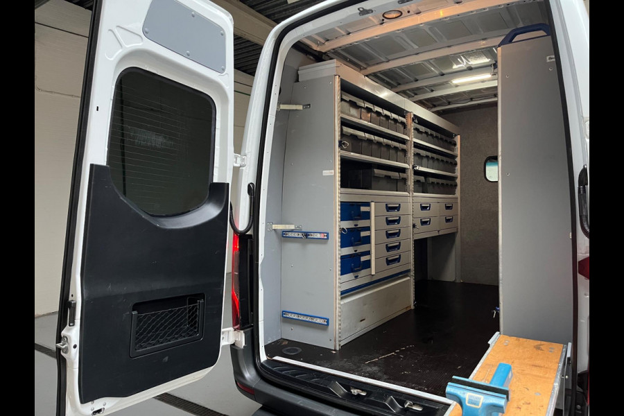 Mercedes-Benz Sprinter Servicewagen 319 3.0 CDI V6 190pk L2H2 EURO VI-D, SORTIMO KASTEN, Airco Ecc, M-BUX, Trekhaak, RIJKLAARPRIJS