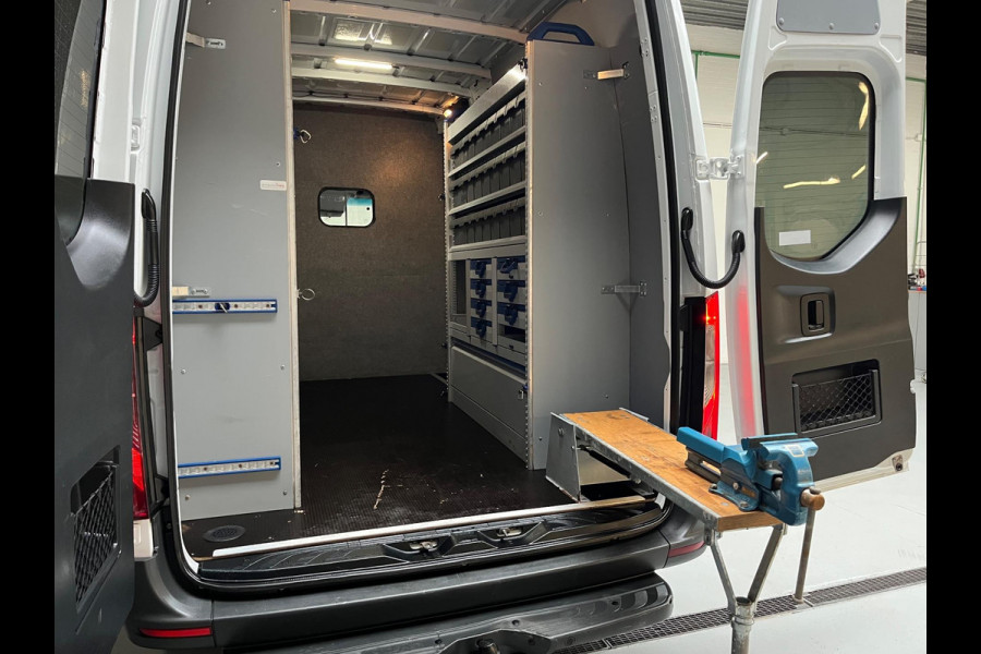Mercedes-Benz Sprinter Servicewagen 319 3.0 CDI V6 190pk L2H2 EURO VI-D, SORTIMO KASTEN, Airco Ecc, M-BUX, Trekhaak, RIJKLAARPRIJS