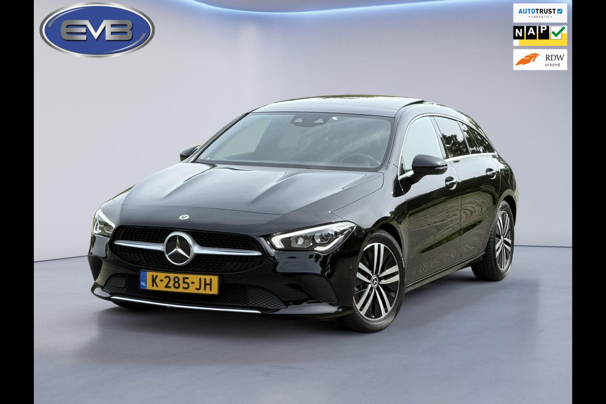 Mercedes-Benz CLA-Klasse Shooting Brake 180 Business Solution Luxury, panoramadak, leder, sfeerverlichting, 1e eigenaar, nl nap Mercedes-Benz CLA-Klasse Shooting Brake 180 Business Solution Luxury, panoramadak, leder, sfeerverlichting, 1e eigenaar, nl nap