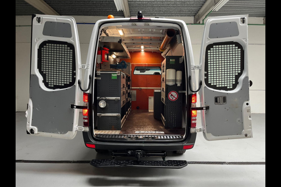Mercedes-Benz Sprinter Automaat Servicewagen 414 2.2 CDI 140pk euro6 366 HD BOTT Inrichting Victron V230 Standkachel RIJKLAARPRIJS