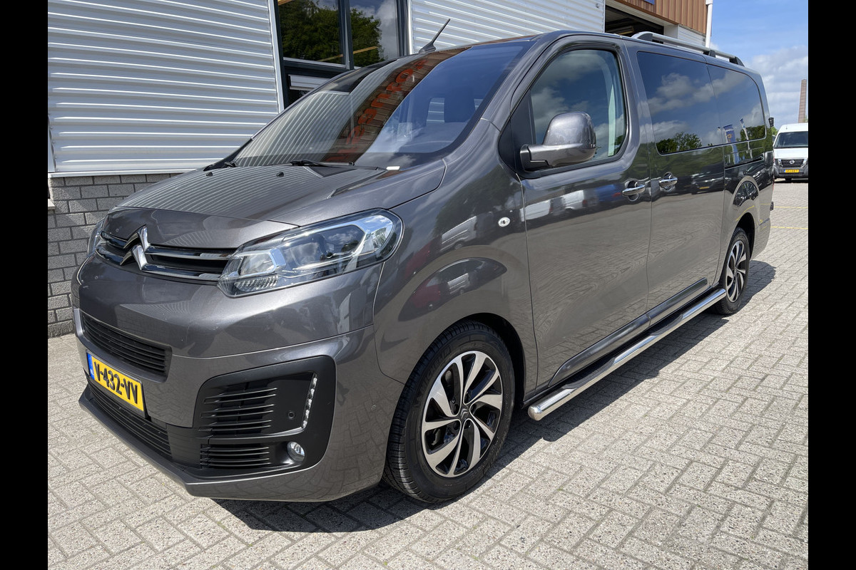Citroën Jumpy 2.0 BlueHDI 180pk automaat Business XL L3H1 DC 5 persoons S&S / € 29.950 marge / vrij van btw / euro 6 diesel / airco / cruise / navi / camera / leer / trekhaak / rolstoel lift Citroën Jumpy 2.0 BlueHDI 180pk automaat Business XL L3H1 DC 5 persoons S&S / € 29.950 marge / vrij van btw / euro 6 diesel / airco / cruise / navi / camera / leer / trekhaak / rolstoel lift
