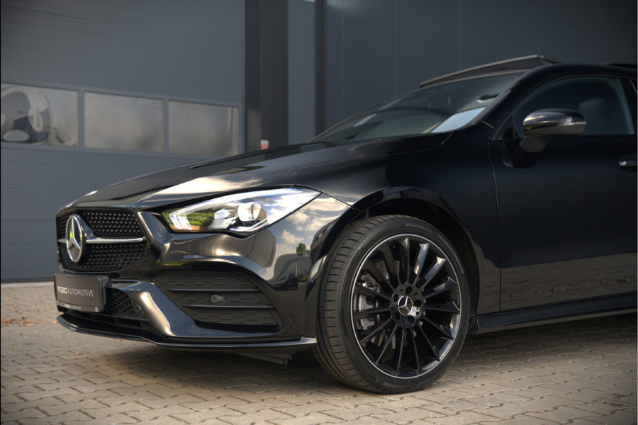Mercedes-Benz CLA-Klasse Shooting Brake 250 e AMG Line | Panoramadak | Stoelverwarming | Cruise Control | Camera | Apple Carplay | Ambiance Verlichting | Night Pakket | Keyless | Dealer Onderhouden | Dodehoekdetectie