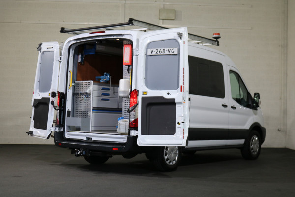 Ford Transit 2.0 TDci 130pk L2 H2 Airco Imperiaal Trap Trekhaak (2.8T) Inrichting