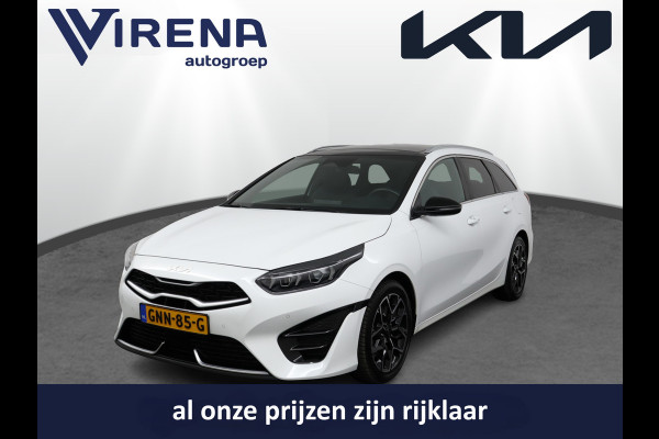 Kia Ceed Sportswagon 1.5 T-GDi GT-Line Apple Carplay/Android Auto - Cruise Control Adaptief - Dodehoekdetectie - Panoramadak - Navigatie - Stoel/Stuur verwarming - Fabrieksgarantie tot 10-2031