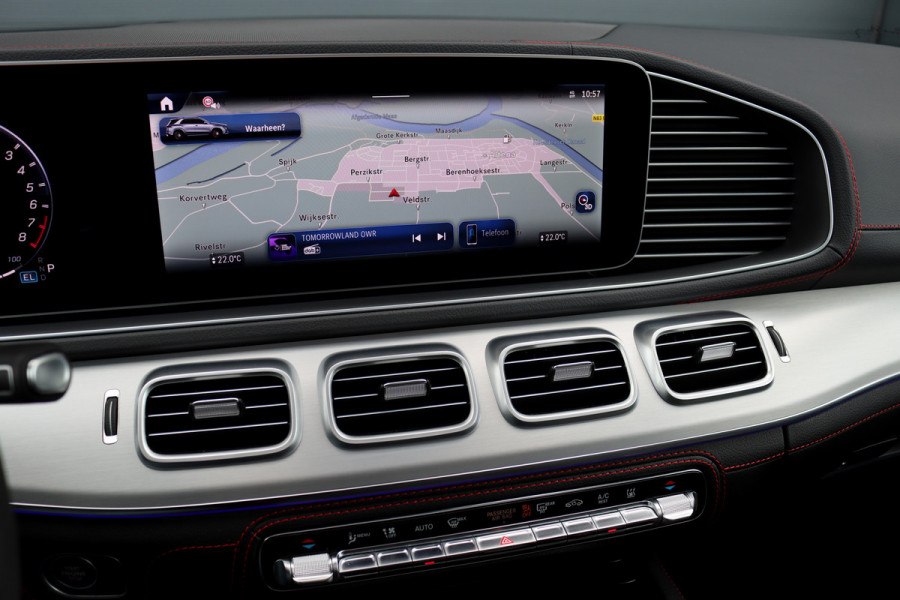 Mercedes-Benz GLE AMG 53 Hybrid Premium 4MATIC+ Aut9 | Luchtvering | Distronic | Memory | Trekhaak | HUD | Burmester | Luchtkwaliteitspakket | Surround Camera | Keyless Go | Augmented Reality |