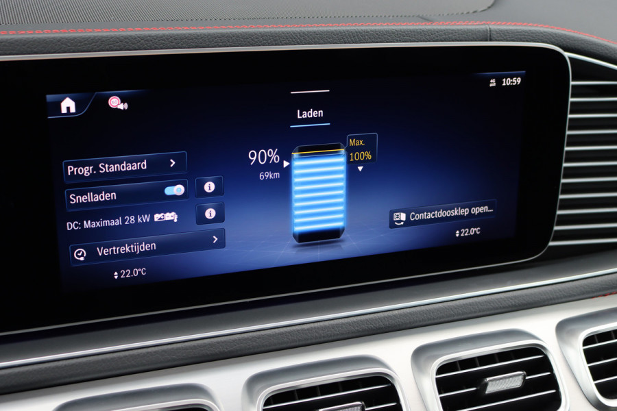 Mercedes-Benz GLE AMG 53 Hybrid Premium 4MATIC+ Aut9 | Luchtvering | Distronic | Memory | Trekhaak | HUD | Burmester | Luchtkwaliteitspakket | Surround Camera | Keyless Go | Augmented Reality |