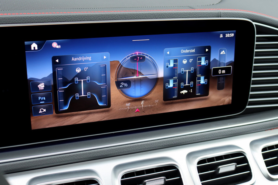 Mercedes-Benz GLE AMG 53 Hybrid Premium 4MATIC+ Aut9 | Luchtvering | Distronic | Memory | Trekhaak | HUD | Burmester | Luchtkwaliteitspakket | Surround Camera | Keyless Go | Augmented Reality |
