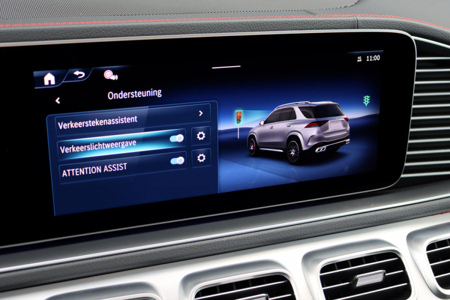 Mercedes-Benz GLE AMG 53 Hybrid Premium 4MATIC+ Aut9 | Luchtvering | Distronic | Memory | Trekhaak | HUD | Burmester | Luchtkwaliteitspakket | Surround Camera | Keyless Go | Augmented Reality |