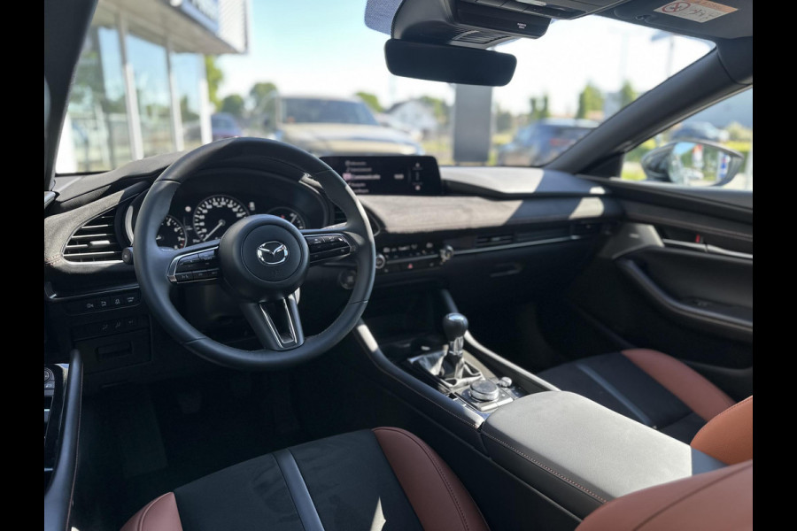 Mazda 3 2.0 e-SkyActiv-G M Hybrid 150 Nagisa | 6 JAAR FABRIEKSGARANTIE | NIEUW TE REGRISTREREN |
