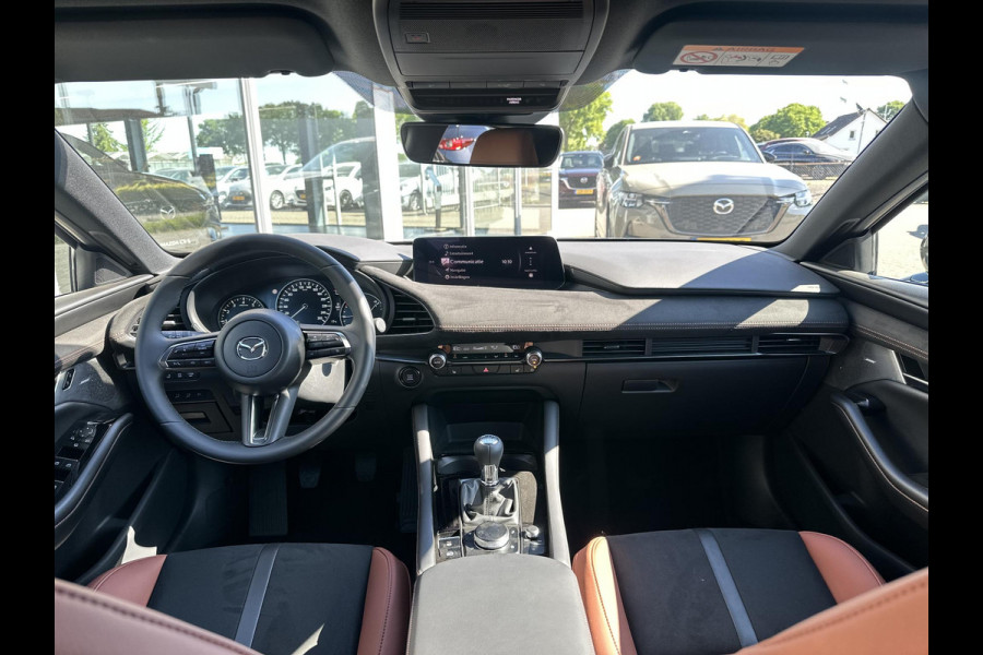 Mazda 3 2.0 e-SkyActiv-G M Hybrid 150 Nagisa | 6 JAAR FABRIEKSGARANTIE | NIEUW TE REGRISTREREN |