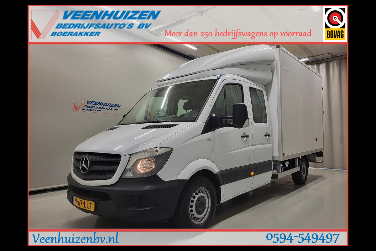 Mercedes-Benz Sprinter 316CDI Bakwagen Dubbele Cabine Euro 6! Mercedes-Benz Sprinter 316CDI Bakwagen Dubbele Cabine Euro 6!