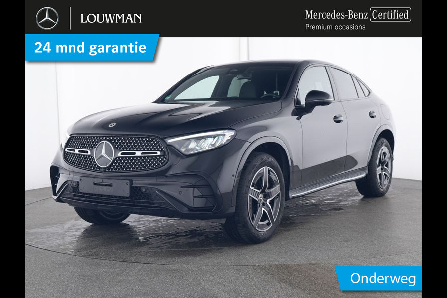 Mercedes-Benz GLC Coupé 300 e 4MATIC AMG Plug-In Hybride AMG line | Night Pakket | Trekhaak | Memory Voorstoelen | Stuur en Stoelverwarming. Inclusief 24 maanden MB Certified garantie voor Europa.