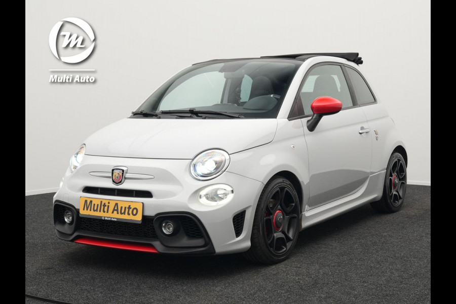 Abarth 595 Pista 165 pk Automaat Campovolo Grau | bi Xenon  | Monza Sportuitlaat |  Apple Carplay | Sportstoelen | G Force Indicator | 17"L.M | DAB | Parkpilot |