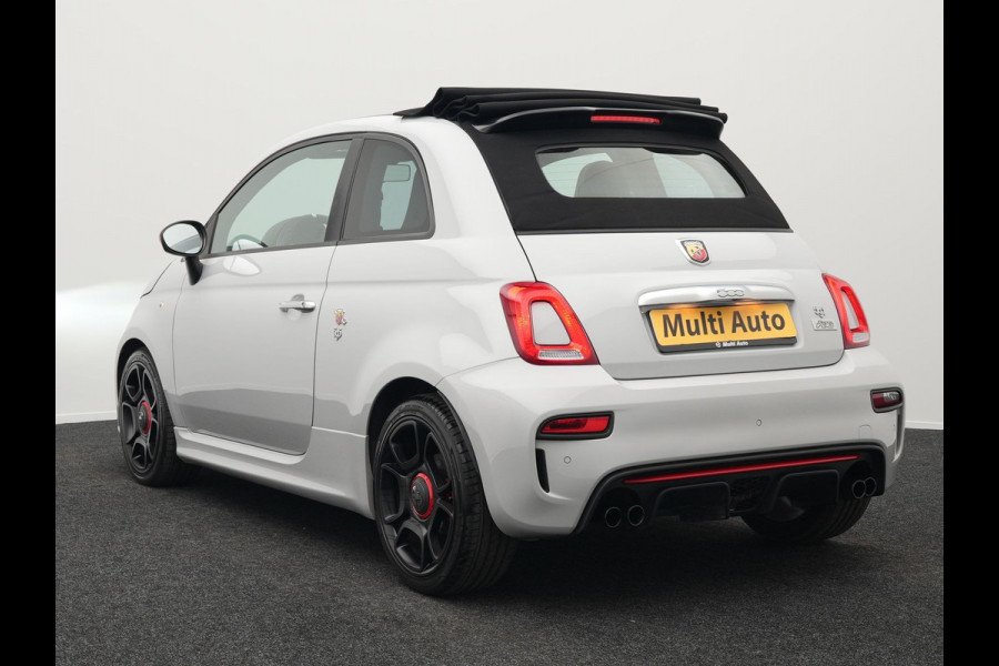 Abarth 595 Pista 165 pk Automaat Campovolo Grau | bi Xenon  | Monza Sportuitlaat |  Apple Carplay | Sportstoelen | G Force Indicator | 17"L.M | DAB | Parkpilot |