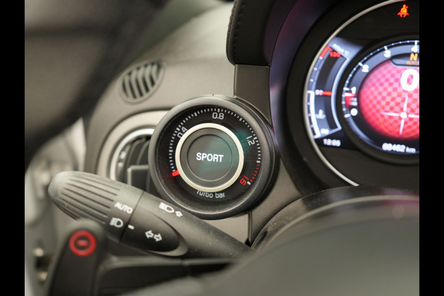 Abarth 595 Pista 165 pk Automaat Campovolo Grau | bi Xenon  | Monza Sportuitlaat |  Apple Carplay | Sportstoelen | G Force Indicator | 17"L.M | DAB | Parkpilot |