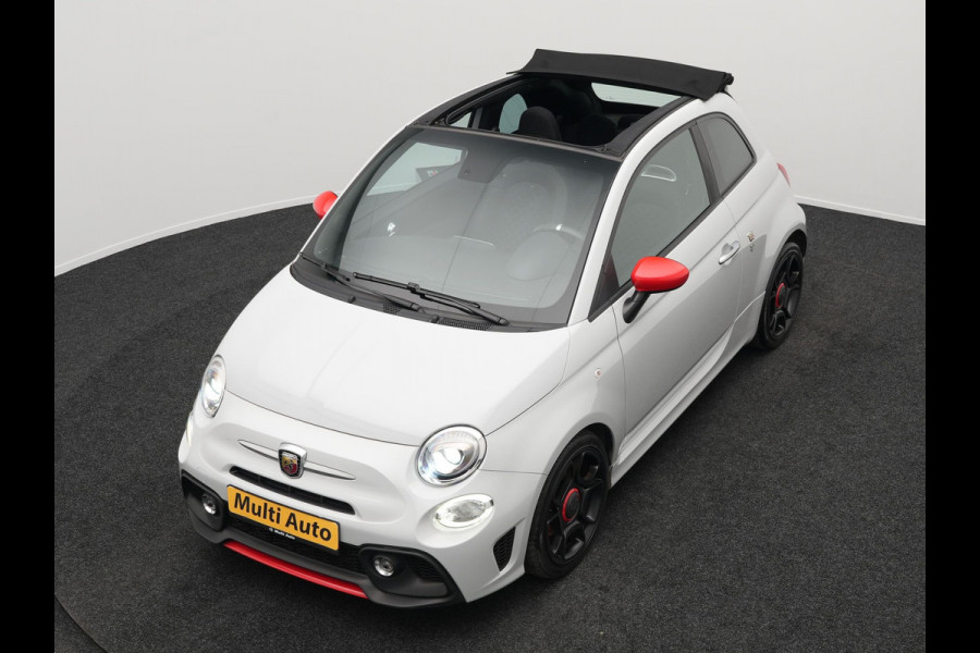 Abarth 595 Pista 165 pk Automaat Campovolo Grau | bi Xenon  | Monza Sportuitlaat |  Apple Carplay | Sportstoelen | G Force Indicator | 17"L.M | DAB | Parkpilot |