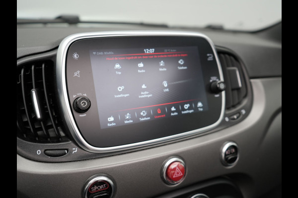 Abarth 595 Pista 165 pk Automaat Campovolo Grau | bi Xenon  | Monza Sportuitlaat |  Apple Carplay | Sportstoelen | G Force Indicator | 17"L.M | DAB | Parkpilot |
