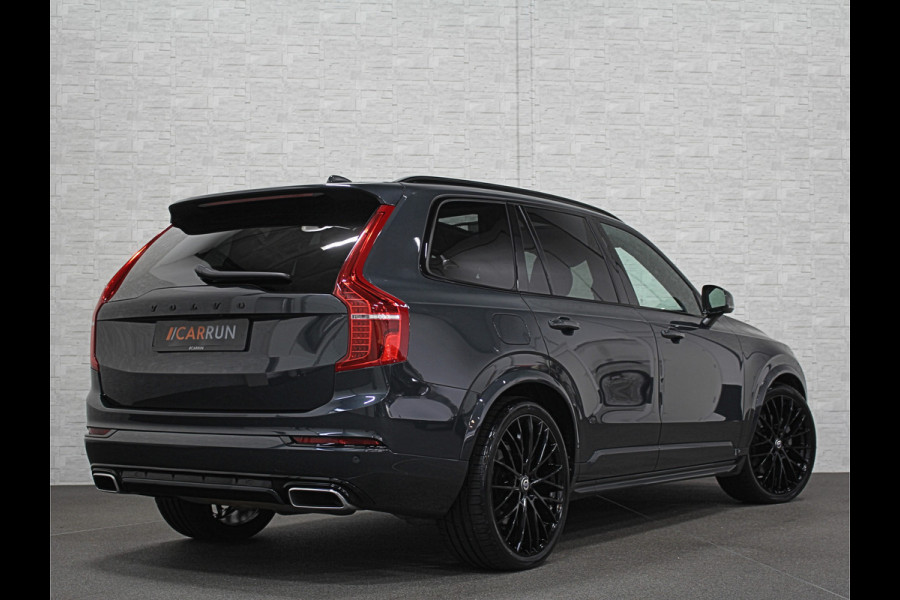 Volvo XC90 455pk T8 AWD R-Design Long Range | Ultimate Dark | Luchtvering | 360 Camera | Bowers & Wilkins | Panorama | Pilot-Assist | ACC | Stoel Massage & Ventilatie | Dubbel glas | Head-Up | Memory | Trekhaak | Sportstoelen | Keyless-Entry | Stuurwiel Verwarmd |