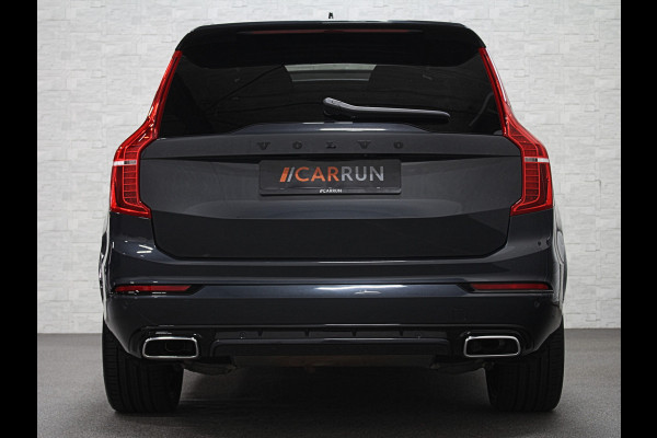 Volvo XC90 455pk T8 AWD R-Design Long Range | Ultimate Dark | Luchtvering | 360 Camera | Bowers & Wilkins | Panorama | Pilot-Assist | ACC | Stoel Massage & Ventilatie | Dubbel glas | Head-Up | Memory | Trekhaak | Sportstoelen | Keyless-Entry | Stuurwiel Verwarmd |