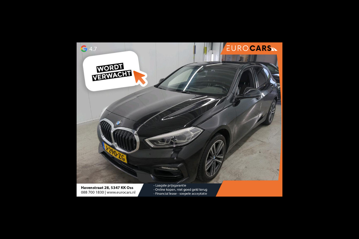 BMW 1-serie 118i Executive Edition Climate control Naviatie Cruise control LED Parkeersensoren Appel Carplay/ Android Auto BMW 1-serie 118i Executive Edition Climate control Naviatie Cruise control LED Parkeersensoren Appel Carplay/ Android Auto