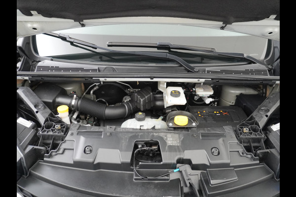 Renault Trafic 1.6dCi 96 T29 L1H1 3-Persoons Trekhaak Ecc Navi Camera Regen/Lichtsensor Cruise Control Pdc Bluetooth Led Schuifdeur Betonplex vloer Wandbekleding Comfort 1e Eigenaar Euro 6 Facelift model 2.000kg trekvermogen