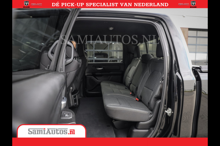 Dodge Ram TradesMan 6 Personen Uitvoering | 420Pk 636Nm | Pick-Up | Comfortabele Dubbele Cabine met Royale 6 Zitplaatsen | BPM vrij | Nu Leverbaar uit Voorraad | Voorraad Nr 2217- 2911